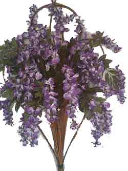 Wisteria Wall Basket - Click to Go Back